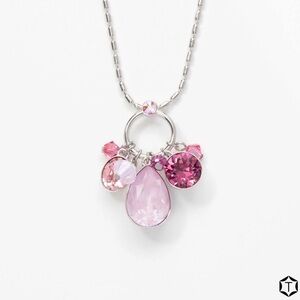 Touchstone Crystal by Swarovski Charmed Existence pendant necklace slide chain